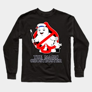 The Magic Ghostbuster - Mini Puft Logo Long Sleeve T-Shirt